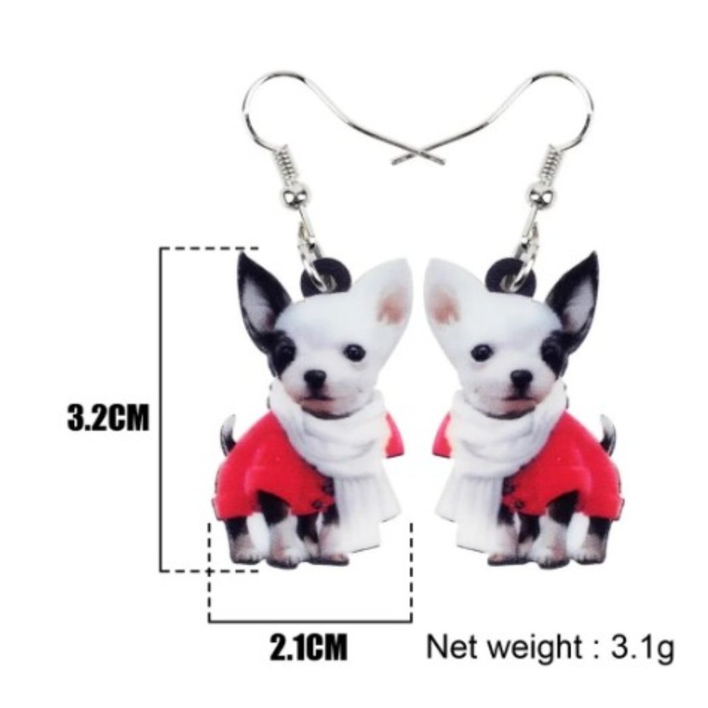 Chihuahua Dog Earring - Picture 4 of 4